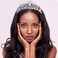 Chanaco Silver Tiara for Women Princess, Girls Bridal Headband for Wedding, Crystal Queen Crown for Birthday Prom Halloween