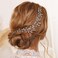 JAKAWIN Bride Rhinestone Wedding Hair Vine Crystal Hair Piece Bridal Hair Accessories for Women HV191 (1 Silver)