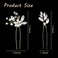5 Pieces Bride Hair Pins Rhinestones Hair Accessories for Women Crystal Wedding Hair Piece for Bride Women Girls Bridesmaids (Gold)