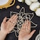 GORGECRAFT 1920s Crystal Cap Headpiece Flower Rhinestone Head Chain Golden Roaring 20s Great Gatsby Hair Accessories Hair Chain Hat for Bridal Cosplay Halloween Art Decor Party (with 2Pcs Hair Clip)