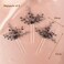 Kercisbeauty Wedding Bridal Black Crystal Hair Pins for Women and Girls Theme Party Hair Piece Set Handmade Dark Purple Hair Jewelry