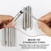6pcs Piercing Needles, Stainless Steel Body Jewelry Piercing Receiver for Ear Nose Navel Belly Piercing