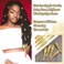 NAISKA 90PCS Gold Hair Jewelry - Adjustable Metal Braids Rings, Cuffs &amp; Clips for Dreadlocks, Decorations for Women and Girls (Gold)