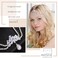 NAISKA Silver Rhinestone Head Chain Crystal Teardrop Headpiece Forehead Diamonds Hair Chain Jewelry Headband Wedding Bridal Prom Hair Accessories for Women and Girls Hair Decoration