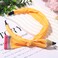 Back to School Headband Yellow Pencil Hair Accessories for Women Girls Stripe Pen Big Bowknot Hair Decoration Students Teachers Outfits Non Slip Hair Band First Day of School Supplies 1 Pcs