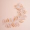 Jumwrit Wedding Headband for Bride Handmade Rhinestone Headpiece Silver Beaded Headband Wedding Hair Accessories for Women and Girls