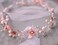 Jumwrit Bridal Pearl Headband Rhinestone Crystal Headpiece Flower Leaves Hair Vine Dainty Hair Band Wedding Hair Accessories for Women Girls Bride Bridesmaid