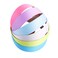 6pcs Wide Satin No Slip Headbands for Girls 1.18inches Candy Color DIY Craft Headbands for Gift(Purple Blue Pink)