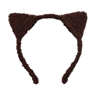 Cute Fluffy Cat Ear Headband for Women Girls Fuzzy Cat Makeup Face Mask Wash Headband Hairband Head Band Non Slip Christmas Halloween Costumes Accessories Cat Themed Cosplay Party Hair Accessories