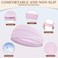 12 Pack Boho Headband Wide Stretchy Daily Use Knotted Headwear Sport Athletic Yoga Gym Hair Accessories for Women and Girls