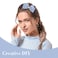 Lawie 12 Pack Colorful Plain Blank Frosted Slim Thin Plastic Headband With Teeth Skinny Wire Comb Hair band Elastic Hair Hoop Holder Tiara Crown Headpiece Craft DIY Accessories for Women Girls Adults