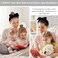 Casoty 12 Pcs Black Spa Headbands, Hair Holder for Washing Face, Soft Coral Fleece Facewash Headband, Bow Hair Bands, Skin Care Headband for Face Washing Shower Skin Care Yoga