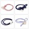 Honbay Fashion Hair Accessories 12PCS Korean Cute Elastic Hair Ties Pearl Hair Bands Bowknot Hair Ropes Ponytail Holders (Mixed Colors)