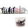 Honbay Fashion Hair Accessories 12PCS Korean Cute Elastic Hair Ties Pearl Hair Bands Bowknot Hair Ropes Ponytail Holders (Mixed Colors)