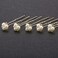 WILLBOND 18 Pcs Pearl Hair Pins Bridal Wedding Hair Accessories Crystal Bobby Pin for Brides Bridesmaids Flower Women Girls(Gold)