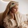 2 Pcs Cat Ears Headband, Cute Spa Headbands for Washing Face Skincare Makeup Headbands for Women Girls Trendy Stuff Present Soft Coral Fleece Hair Accessories
