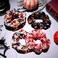 20 Pieces Halloween Hair Scrunchies Elastic Satin Hair Ties Ponytail Holders with Pumpkin Witch Ghost Prints Hair Bands for Women Girls
