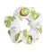 Spring Summer Floral Hair Scrunchies for Women with Soft and Silky Hair - 5 Pack; Cute Boho and stylish hair ties that make a strong Style Statement - by OpenSeseme (Floral)