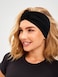 Wide Headbands for Women Black Stylish Head Wraps Multi Styles, Fashion Non Slip Head Bands for Women's Hair Thick Hairbands Extra Large African Sport Yoga Turban Headband Hair Accessories, 3 Packs