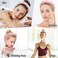 Casoty Headband and Wristband Set, 3 Pcs Terry Cloth, Skin Care Headbands, Hair Band Spa Headband and Wristband Set, Makeup Headband for Face Washing Shower Yoga