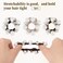 3Pcs Pearl Elastic Hair Bands Fancy Crystal Beads Stretchy Hair Ties Sparkly Ponytail Holders Hair Scrunchies Handmade Rhinestone Hair Ropes Accessories for Women Girls Thin Long Curl