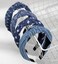 4 Packs Denim Blue Knotted Headbands for Women Girls Womens Hairbands Fashion Star Independence Day Hair Accessories Cute Stripe Floral Printed Head Bands for Women&rsquo;s Hair Non Slip