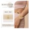 5 Pcs Boho Hair Ties Bracelet Gold Beads Elastic Blonde Ponytail Holder Blonde Cluff Aesthetic Boho Jewelry Hair Accessories Bling No Damage for Thick Thin Curly Hair Women