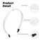 WOVOWOVO 5 Pcs Thin Leather Headbands for Women, Cute Knotted Head Bands for Women&rsquo;s Hair Womens Headbands Fashion Black Brown White Headbands for Girls Womens Hair Accessories