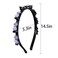 5 Pieces Flower Crystal Hair Band for Women Hairpin Headbands Double Layer Twist Plait Headband with Clips Hollow Woven Headband Hair Accessories for Women Girls