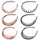 6 Pack Zig Zag Shark Tooth Hair Comb Headbands for Women Plastic Plain Hair Bands Hair Hoop Hair Accessories for Women