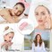 6 Pcs Spa Headbands, Sleepover Party Favors, Soft Coral Fleece Bow Hair Band, Make up Headbands for Women Girls, Skincare Headbands for Face Washing Yoga Slumber Party