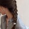 8PCS Pearl Hair Scrunchies for Women, Pearl Hair Ties, French Band Large Rope Pearl Ponytail Holders Hair Band Tie Single Pearl Elastic Hair Rope Decorative Hair Accessories for Women and Girls