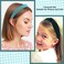 AHONEY 7 Pack Green Headbands for Women Christmas Headbands Trendy Non Slip Hairbands Cute Hair Accessories Multi-style Headband Pack