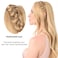 DIGUAN Hollow out Synthetic Hair Braided Headband Hairpiece Women Girl Beauty accessory for Women (Dark Gray)