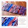 Acenail 4th of July Headbands American Flag Headband USA Patriotic Bandana Red White Blue Head Band Twist Stars Stripes Criss Cross Hairbands Independence Day Hair Accessories for Women 6Pcs