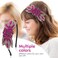 inSowni 8 Pack Multi Color 1920s Hair Accessories Beaded Flower Headbands Rhinestone Elastic Hair Hoops for Women Girls