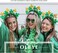 Olbye St.Patrick's Day Headband Shamrock Green Hairband Glitter Clover Headbands Irish Costume Hair Accessories for Women