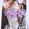 Pearl Bride Wedding Hair Pins Purple Bead Hair Piece Bridal Flower Headpieces bridesmaid Hair Accessories for Women and Girls (Pack of 3)(Purple)