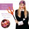Olbye Headbands for Women Wide Knotted Headband Turban Non Slip Hairbands Elastic Pumpkin Hairband Ghost Head Bands Workout Head Wraps Yoga Hair Scarf Halloween Hair Accessories for Women 4Pcs (B)
