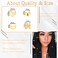 40PCS Hair Jewelry for Braids Gold Hair Cuffs Multi Style Rings Adjustable Hair Beads for Braid Loc Dreadlock Accessories for Women and Girls