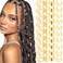 40PCS Hair Jewelry for Braids Gold Hair Cuffs Multi Style Rings Adjustable Hair Beads for Braid Loc Dreadlock Accessories for Women and Girls