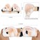 Plush Cat Ears Spa Headband For Washing Face Skincare Makeup, Elastic Animal Headbands for Women Girls Soft Coral Fleece Facial Wash Hair Accessories Trendy Stuff Gifts, 2PCS