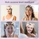 Plush Cat Ears Spa Headband For Washing Face Skincare Makeup, Elastic Animal Headbands for Women Girls Soft Coral Fleece Facial Wash Hair Accessories Trendy Stuff Gifts, 2PCS