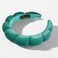 Ayesha Soft Velvet Headband for Women and Girls, Wrap Hairband for Washing Face, Shower, Makeup, Skincare, 1 Count (Pack of 1), Green