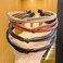 5 PCS Thin Leather Headbands for Women, Lightweight Knotted Hair Hoop for Fashion Girls, Adjustable Cute Hair Accessories
