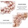 Ahoney 9Pcs Pearl Hair Ties Elastic Hair Scrunchies Hold Crystal Beads Bulk Hair Ropes Stretchy Handmade Boho Hair Accessories for Women Girls (Pearl&amp;Crystal)