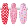 3Pcs Valentine's Day Headbands for Women, Heart Love Holiday Knotted Hair Hoops, Festive Gift Hair Accessory (Pink)