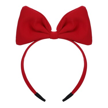 WLLHYF Bow Headbands Red Bowknot Hair Band Fashion Cute Hair Hoop Big Bowknot Headdress Perfect Hair Accessories for Women Girls Party Cosplay