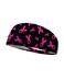 Breast Cancer Awareness Turban Headband Breast Cancer Awareness Pink Ribbon Headwear BCA10 (B1-Black Band)