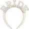 Casoty Pearl Bride Headband Material, One Size Fit All, Wide Applications, Women's Hairband, Bridal Shower, Wedding, Engagement Parties Gift